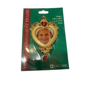 Holiday Ornament Christmas frame NIP